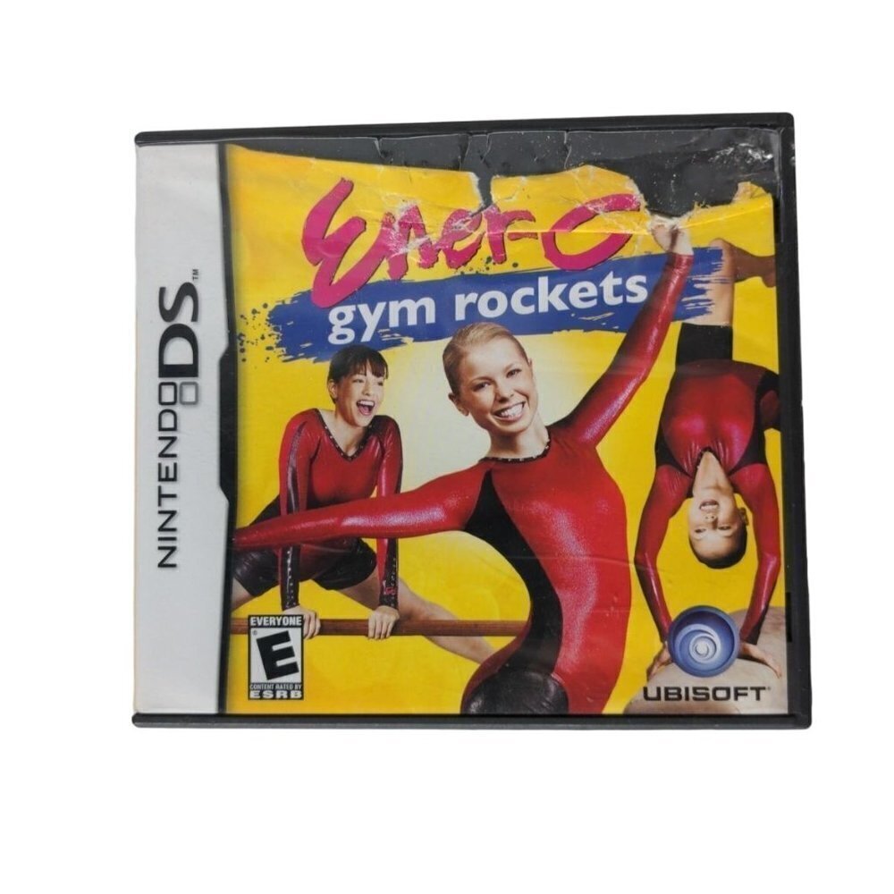 Ener-G Gym Rockets Nintendo DS Game Case Manual 2008